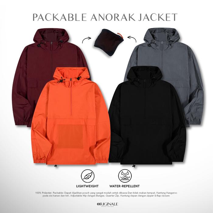 Jaket Anorak Pria | Jaket Pria - Packable Anorak