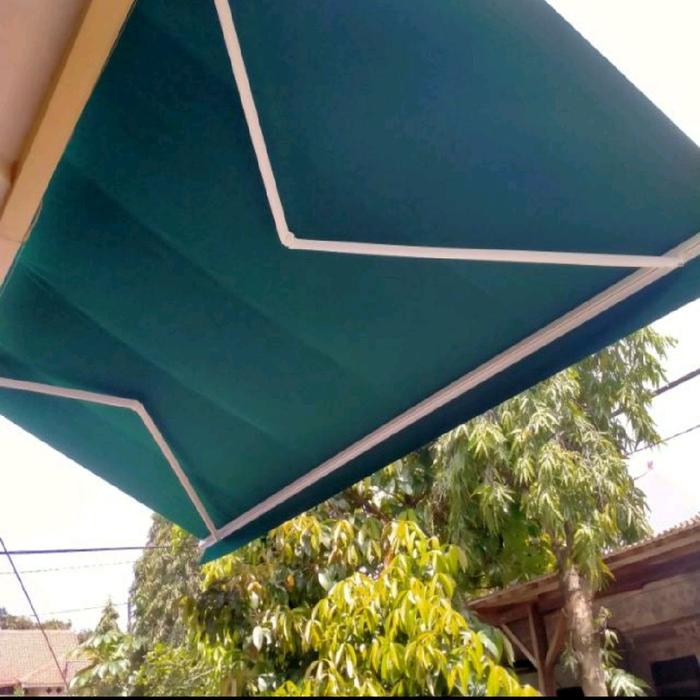 kanopi minimalis terbaru awning gulung