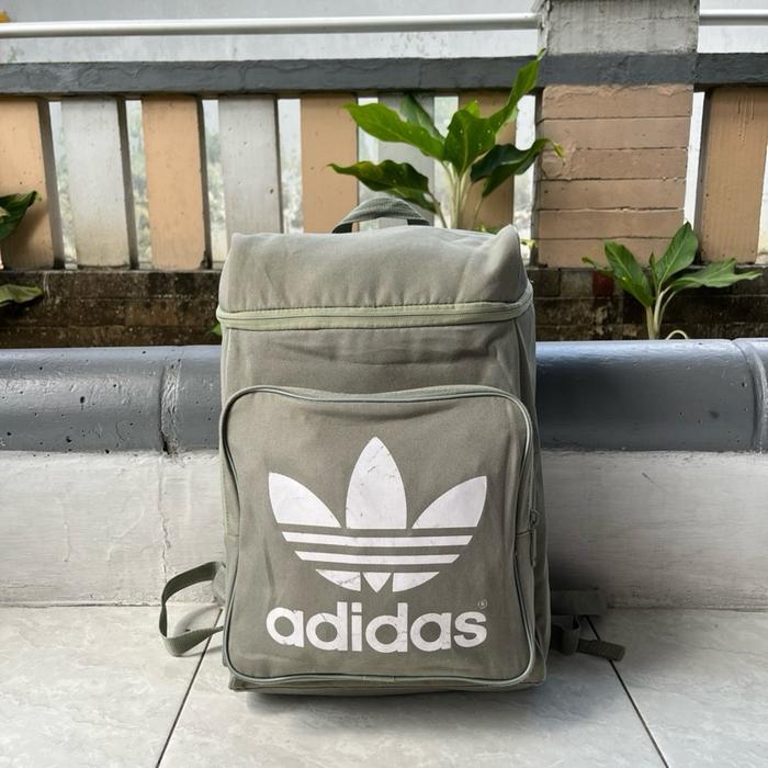 ransel tas second bag Adidas tabung army muat leptop untuk kerja sekolah atau travelling murah