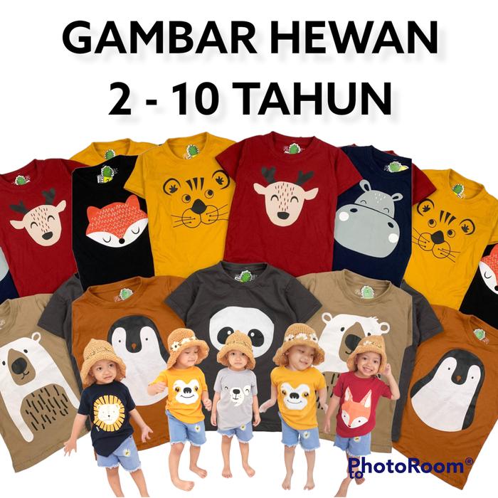 baju anak gambar hewan kaos anak gambar hewan di zoo kaos anak baju anak surabaya sidoarjo