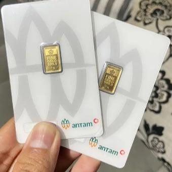 ANTAM 1 GR LOGAM MULIA EMAS ANTAM 1 GRAM LM ANTAM TERBARU CERTIEYECERTICARD 2026 - 1 GR