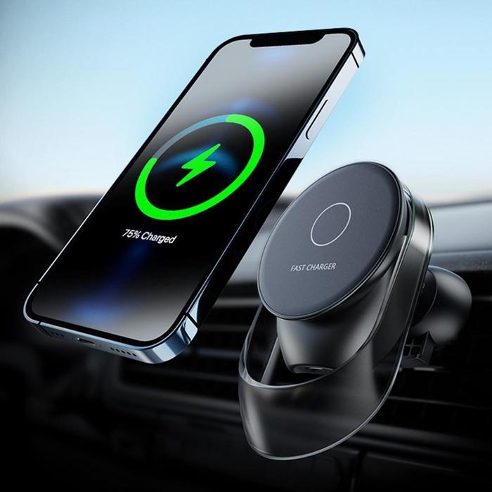 15W Car Wireless Charger For One Plus 9 Pro OPPO Find X3 Pro Samsung