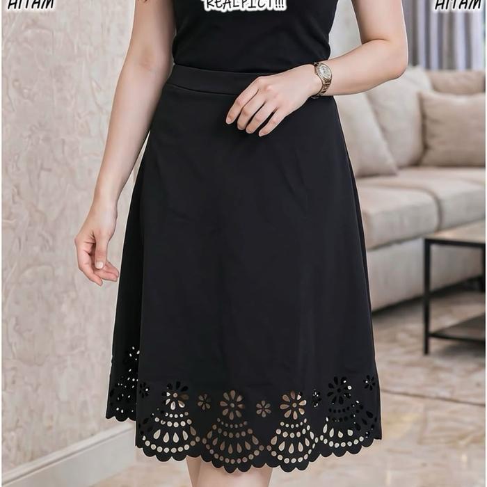 ROK FASHION WANITA KEKINIAN SCUBA LASER PREMIUM LP 70-120CM / 46544