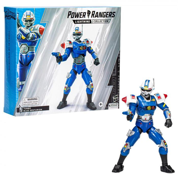 Baru Hasbro Power Rangers Lightning Collection Turbo Blue Senturion