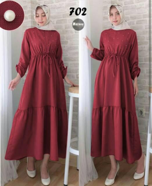 Promo KALANTHA FASHION Maxi Hanifah Fashion Wanita Gamis Wanita Maxi Wanita Fashion Muslim