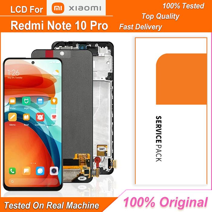 6.67'' Original Display For Xiaomi Redmi Note 10 Pro LCD Touch Screen