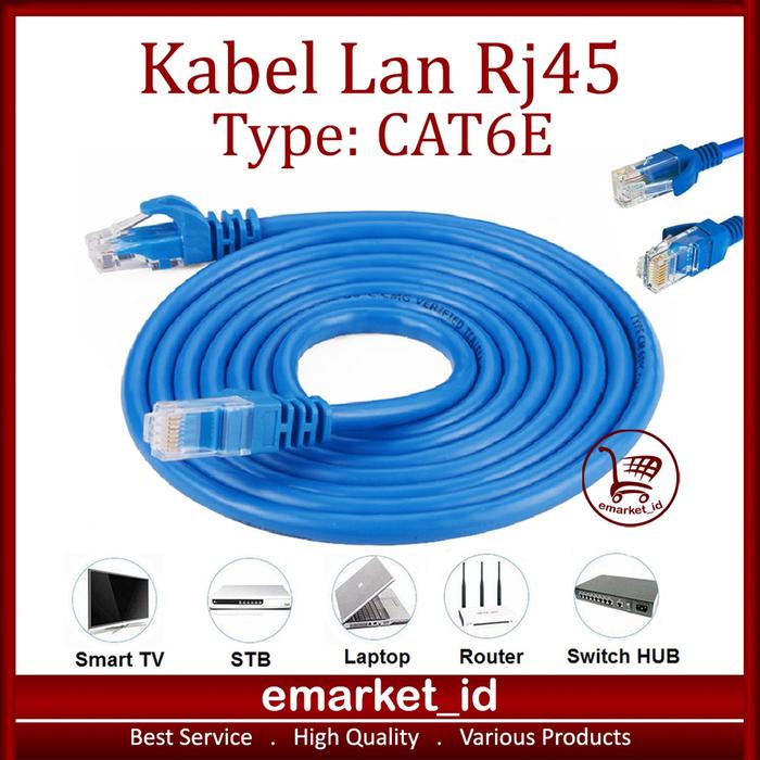 Kabel Lan Rj45 CAT6E / Ethernet Network Cable