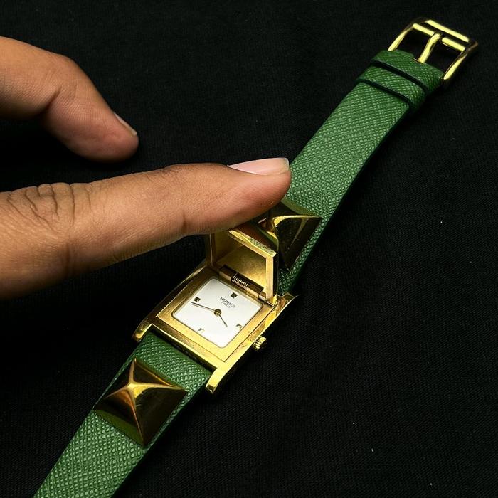 Jam Tangan Vintage Hermes Medor The Piramid Second