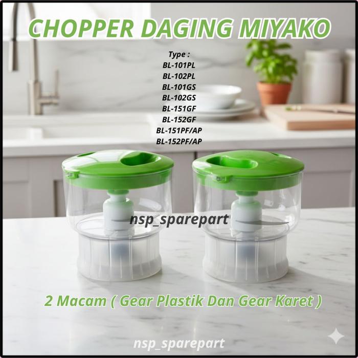 CHOPPER DAGING MIYAKO / PENGGILING DAGING TYPE BL-101 PL BL-102 PL
