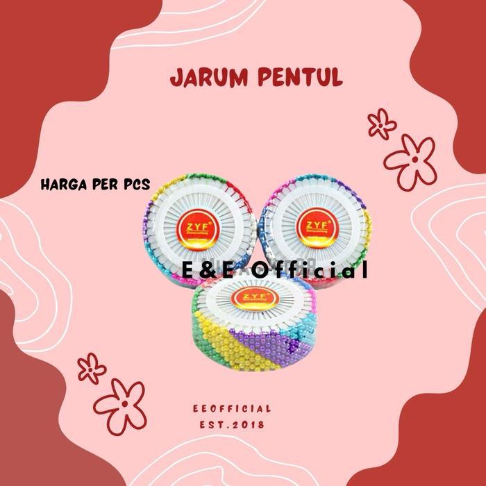 JARUM PENTOL / JARUM PENTUL / JARUM PIRING / JARUM MUTIARA / JARUM HIJAB