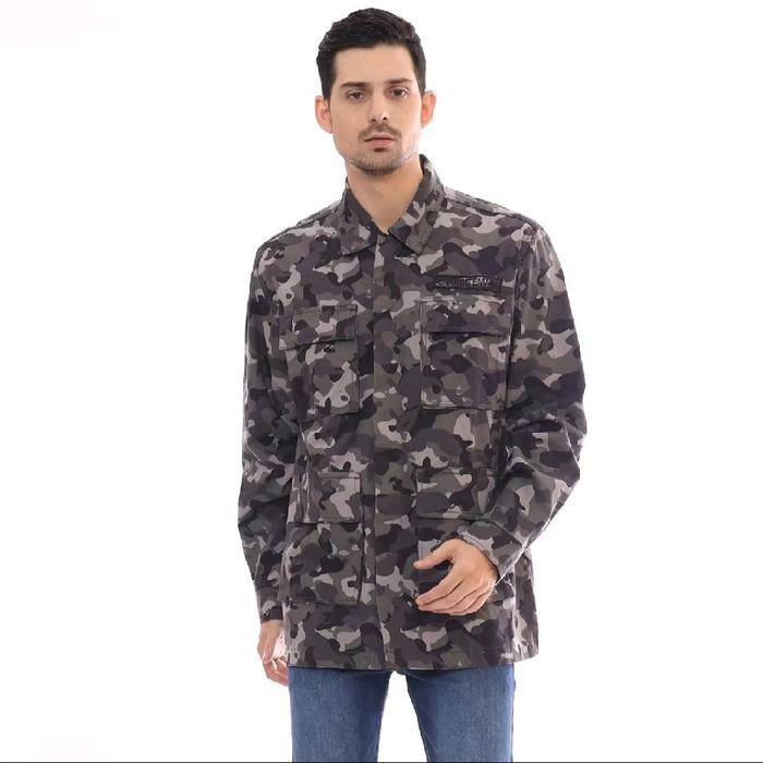 Jaket Unisex Juice Ematic Corps Planet Surf Original dengan Desain Camouflage Stylish dan Nyaman unt