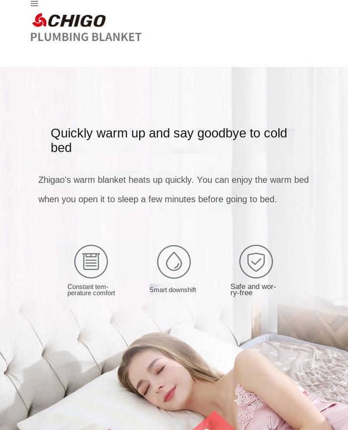 Winter electric blanket cotton Nordic bedspread adjustable electric
