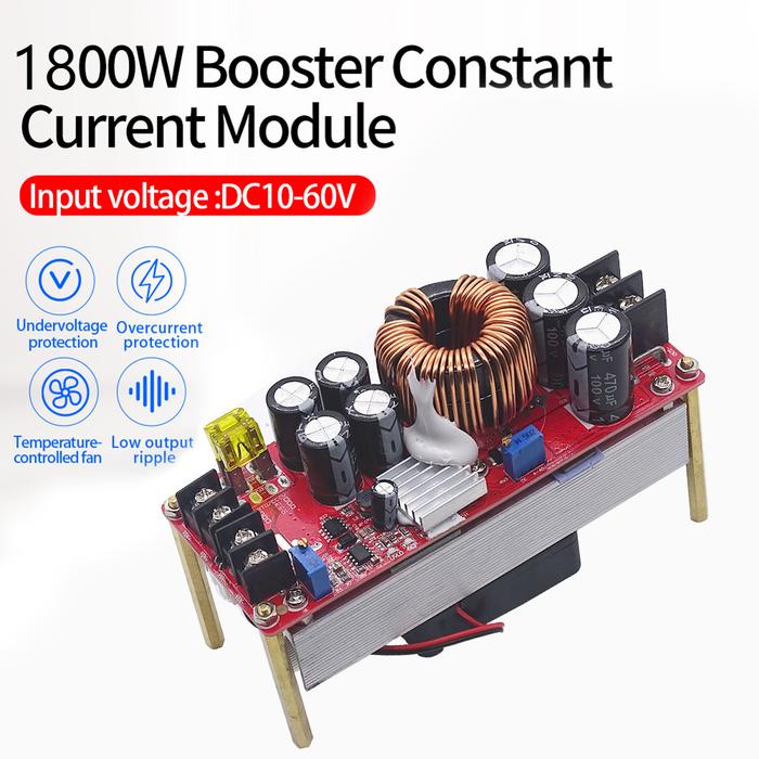 Power Converter Step Up Module 1800W 30A DC-DC Step-up Power Supply