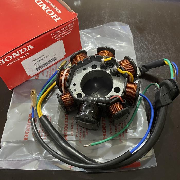 Spull Stator Comp Assy Pulser Honda Motor Tiger Old Lama 2000 Revo KCJ