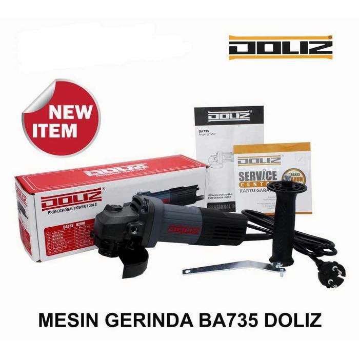 Mesin Gerinda DOLIZ BA735 / BA 735 Gurinda Tangan Merk Doliz 4 Inch 620Watt