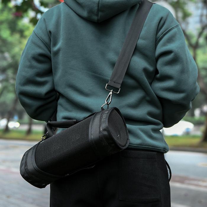 Nylon Bluetooth Speaker Storage Bag for Sony SRS-XB43 Handle and