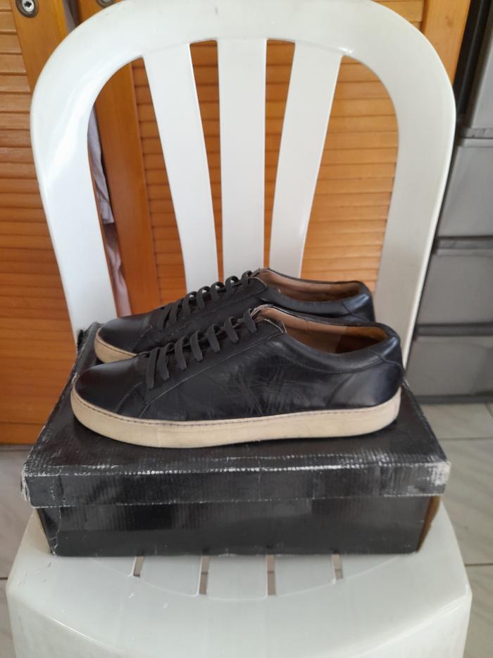 Sepatu Sneakers Ftale Parish II Black Nappa
