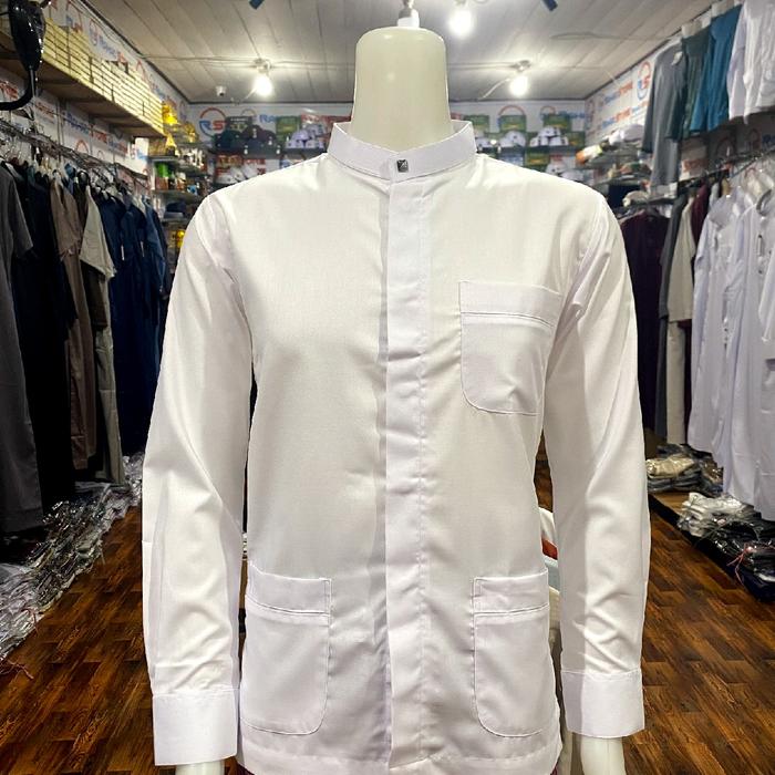 Koko iktifa kancing tutup katun saudi