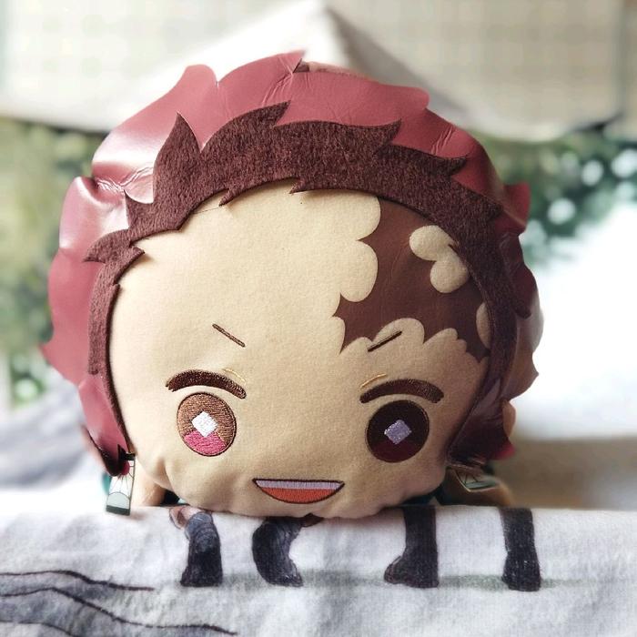 Kimetsu No Yaiba Kamaboko Lying Plush 40cm Tanjiro Kamado