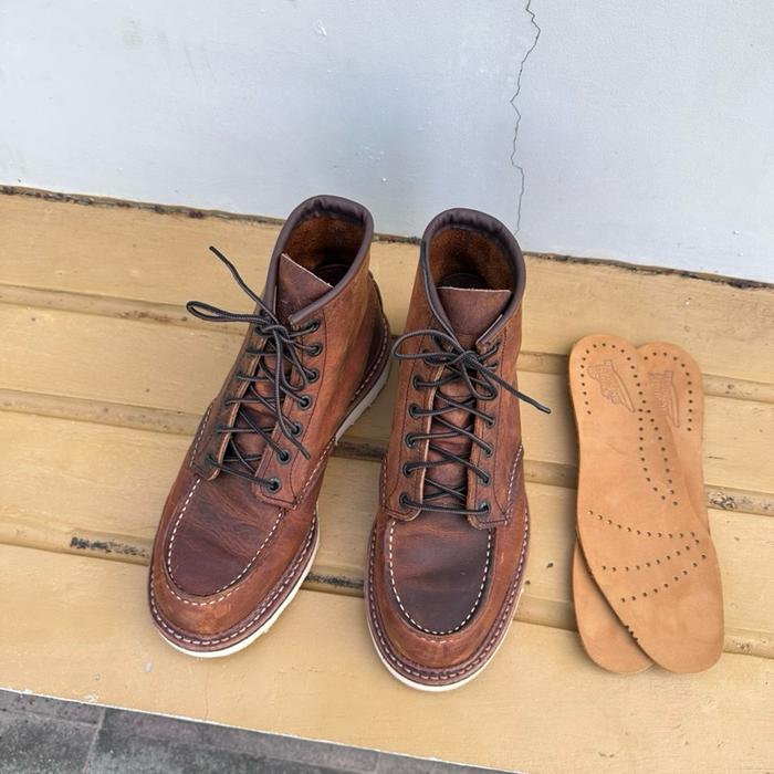 Redwing 1907 moc toe copper rough & tough 7D