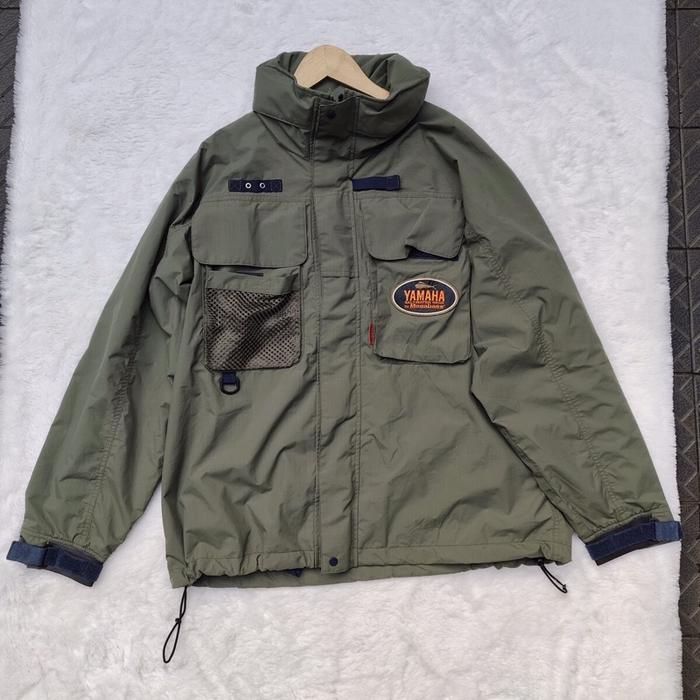 Jaket YAMAHA Outdoor Fishing MegaBass Jaket Mancing hoodie