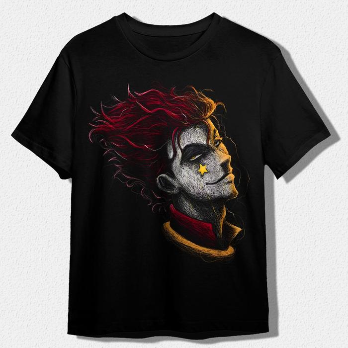 [COD]CDDY ID - Premium Japanese Streetwear - T-Shirt Hunter x Hunter - Hisoka Scrible Art - DS1387y6
