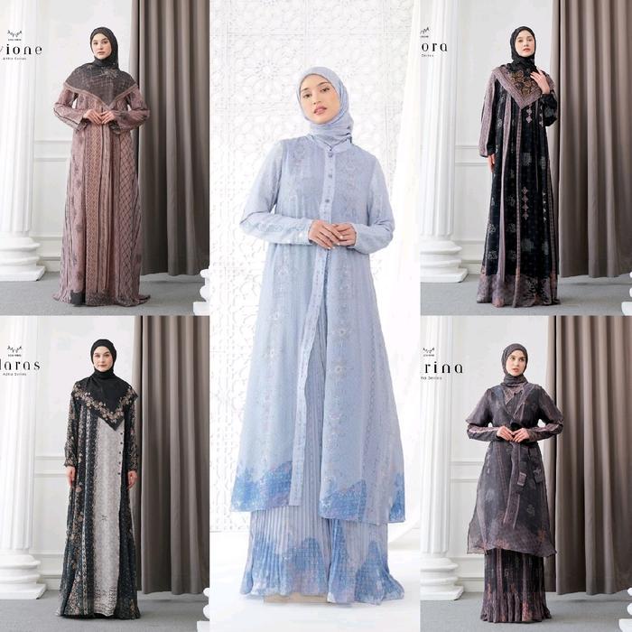 [ULYA HIJAB] GAMIS SYARI PREMIUM/SET DRESS "ADHA SERIES" BY ULYA HIJAB