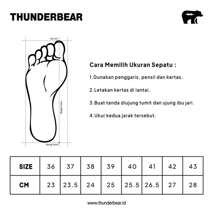 Sepatu Thunderbear - Bergson BW