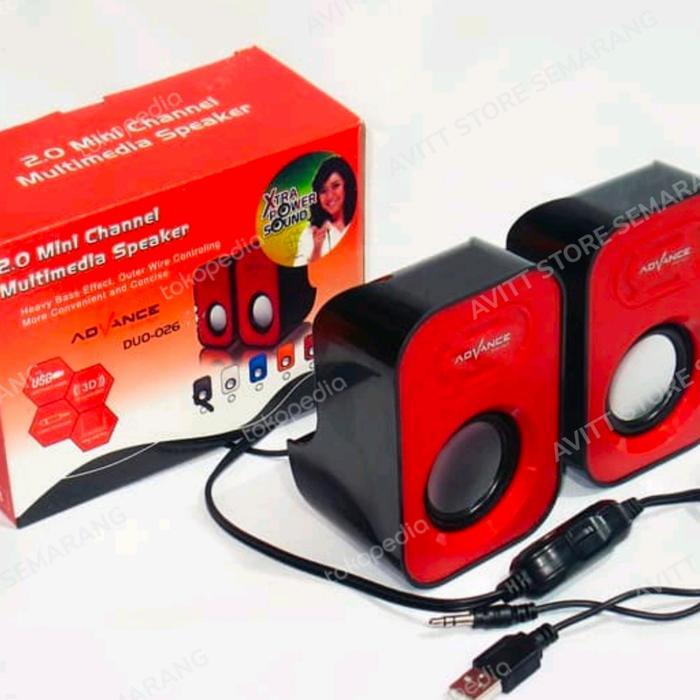 speaker advance duo 026 cocok untuk laptop komputer dan hp