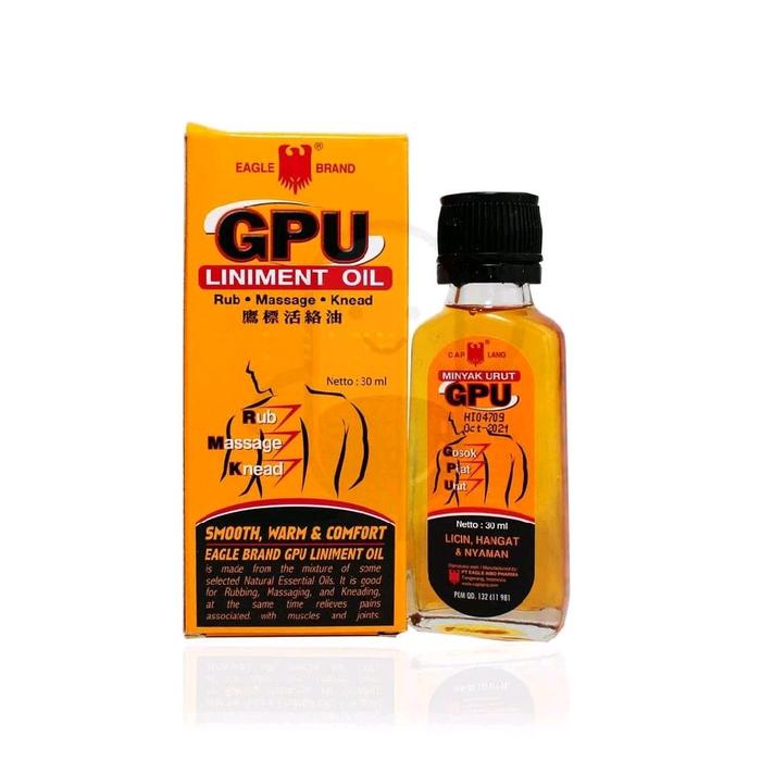 minyak urut GPU kemasan 30ML