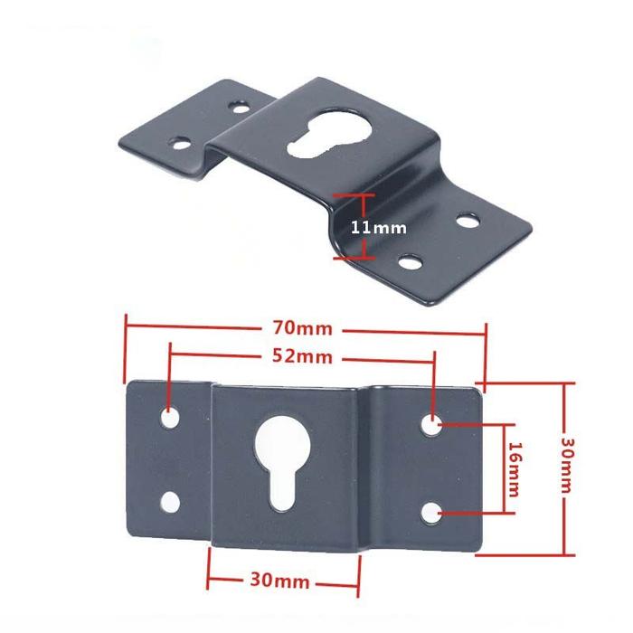 2 Set Breket Speaker Dinding Breket Spiker Gantung Speaker Wall Mount Hook Hanger Utk Speaker Dindin