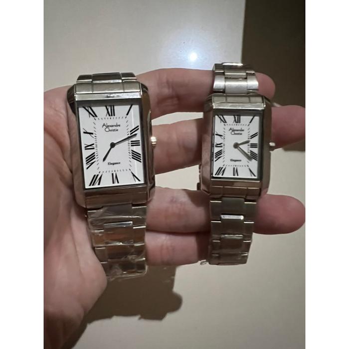 JAM TANGAN COUPLE ALEXANDRE CHRISTIE AC 8378 ORIGINAL GARANSI RESMI
