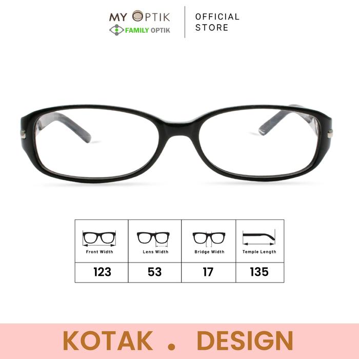 MyOptik - Kacamata Vintage Blueray Photocromic Anti Radiasi 6138