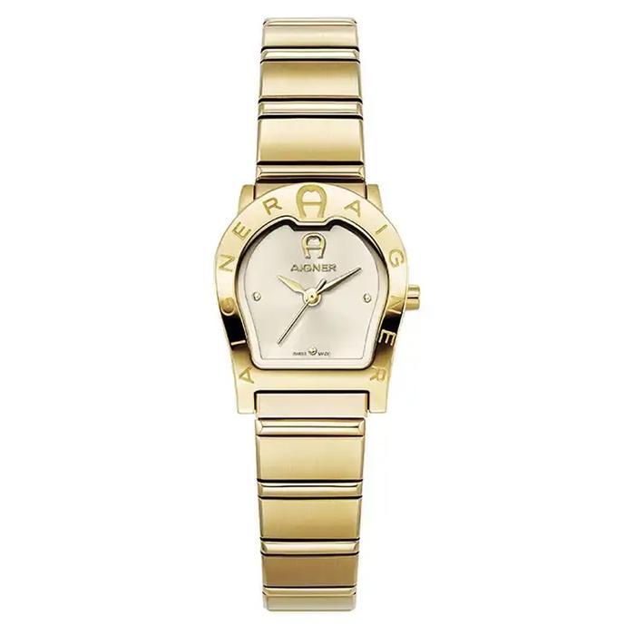 Jam Tangan AIGNER AGW.284006 VERONA DUE Gold Watch Swiss Made