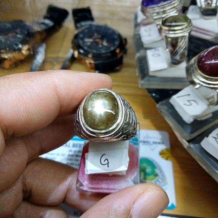natural batu blek safir safir