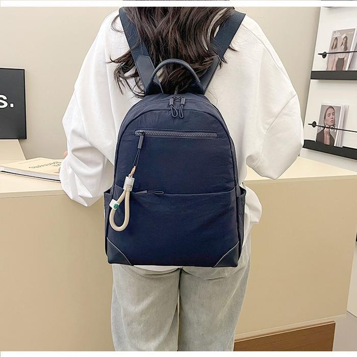 HUER ~ Tas Ransel Wanita Kevara Durable Nylon Backpack 9536-624 #8909