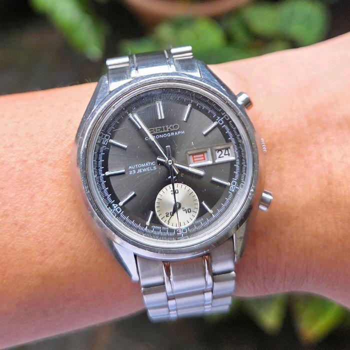Jam Tangan VintageJadul Seiko Automatic Chronometer Flyback Rare