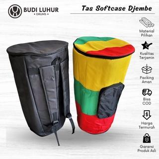 Tas Softcase Gendang Jimbe Ukuran Jumbo Tinggi 60x35 cm Full Busa Tebal Kain Kuat