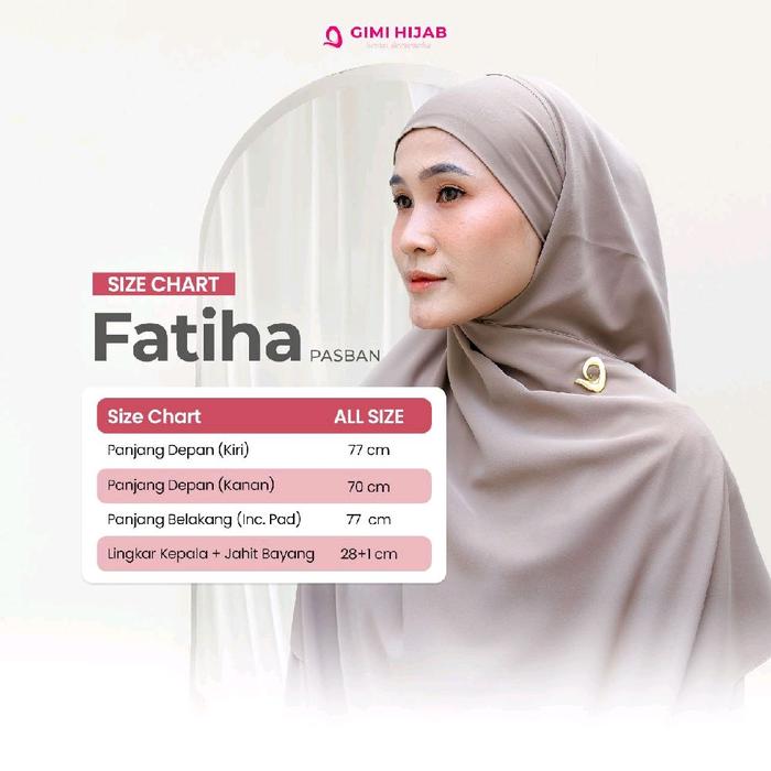 FATIHA ABAYA SET SERIES *(Fatiha Abaya & Fatiha Pasban)