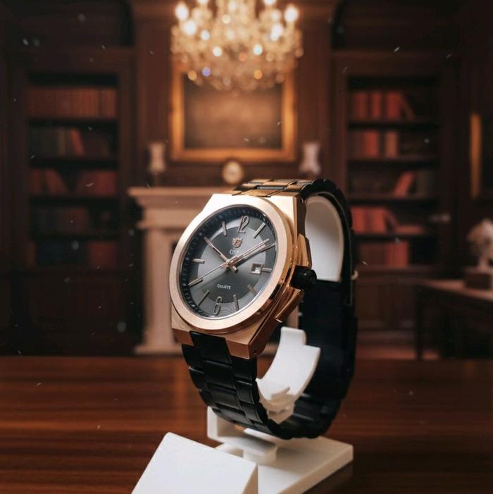 jam tangan pria Goldsmith time 6126