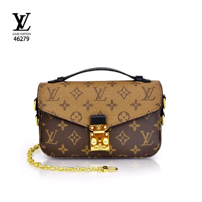 ELFI M46279 Premium Women Leather Chained Wallet