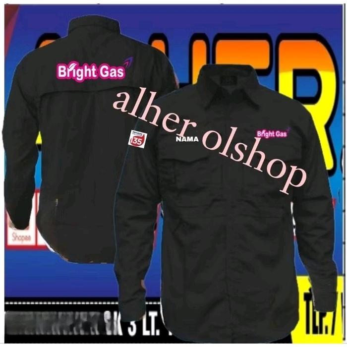 kemeja tactical bright gas baju tactical bright gas seragam tactical bright gas kemeja bright gas ba