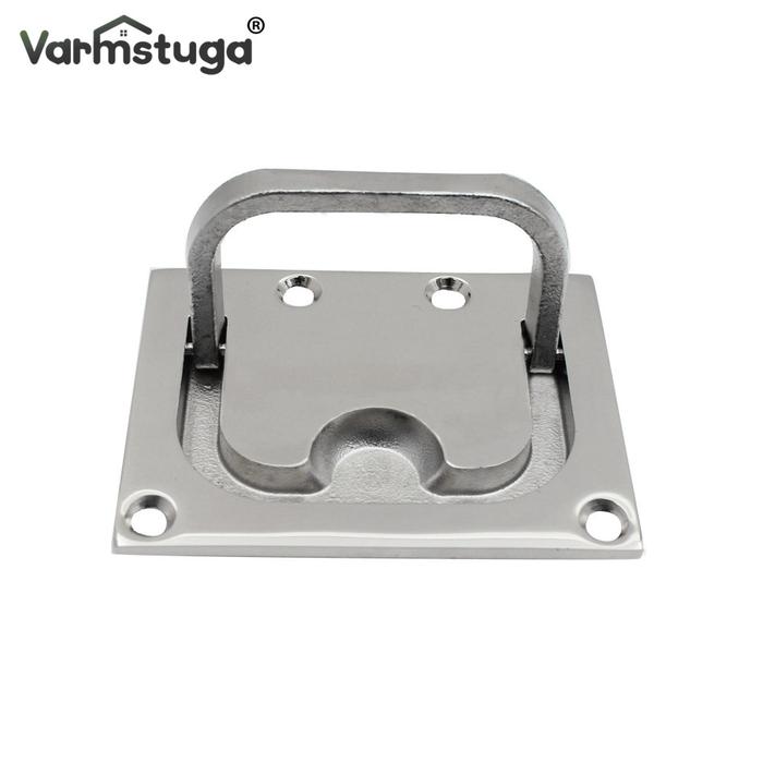 VARMSTUGA Stainless Steel 316 Flush Lift Ring Hatch Pull Handle