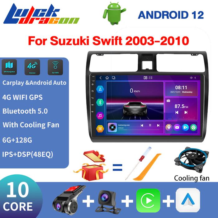 Android auto For Suzuki Swift 2003-2010 Autoradio Car Multimedia