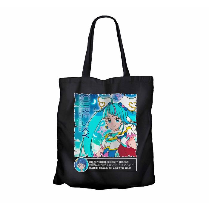 Tote bag infinite anime CURE SKY SORA HAREWATARU - PRETTY CURES material canvas