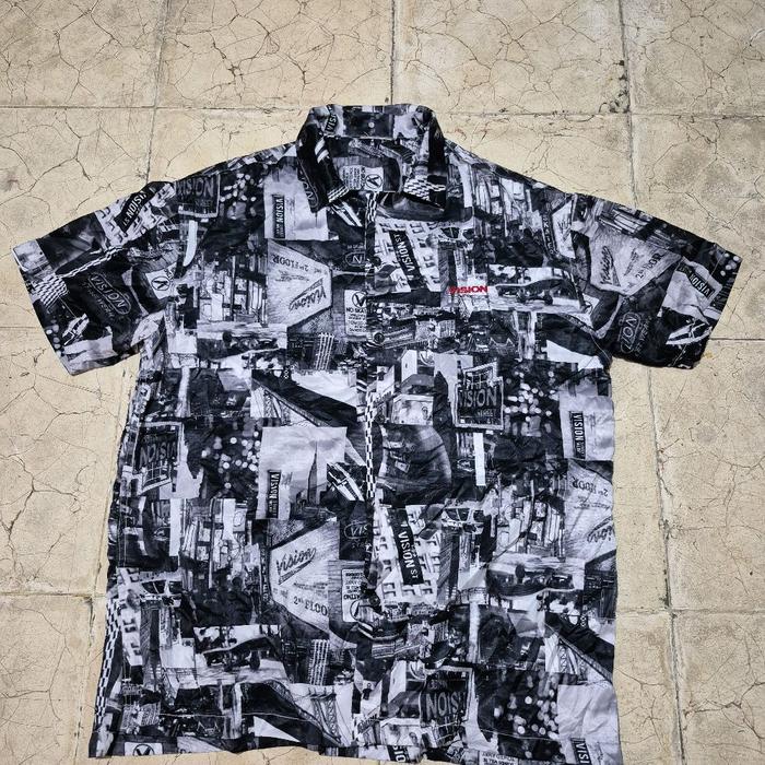 Kemeja Vision Street Wear Aop Second Original(L)