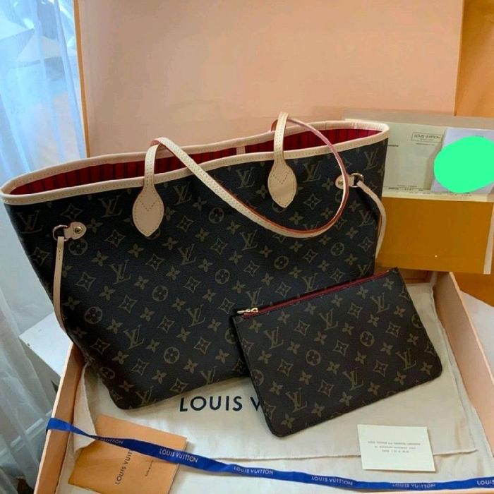 AUTHENTIC LV NEVERFULL MONOGRAM MICROCHIP PRELOVED