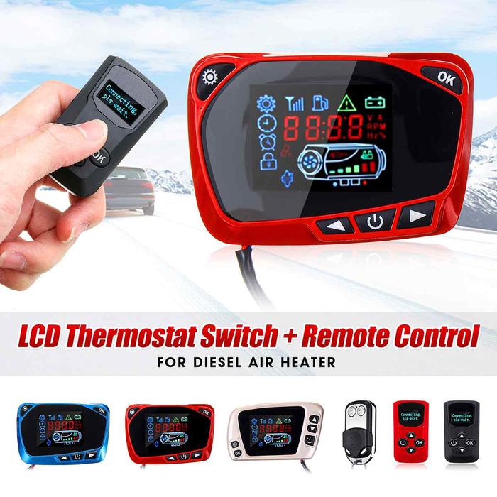 For 5kw/8kw Car Heater 12/24V Air Diesel Heater Parking Heater LCD
