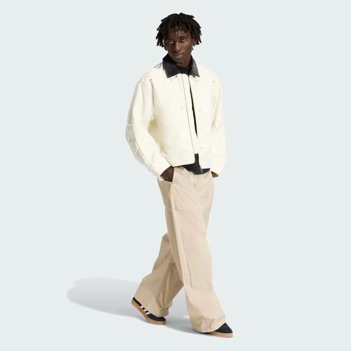 Adidas Essential Wide Long Pants Khaki (Size 34)