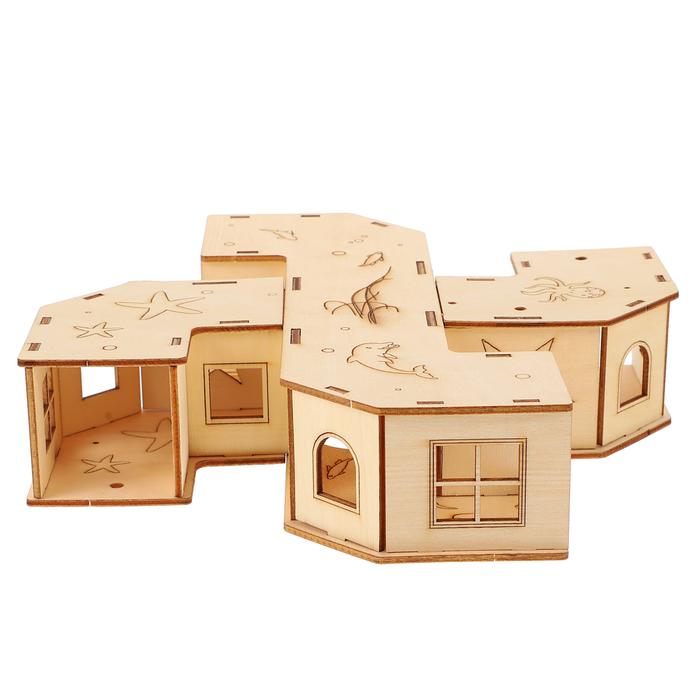 Toy Hamster Tunnel Pet Play Funny Labyrinth Small Animals Gerbil Baby